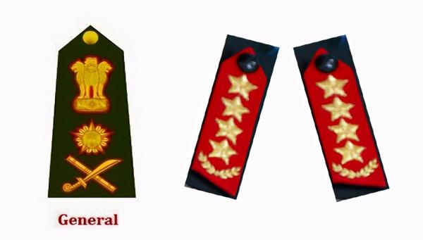 肩章军衔图解（印度的军衔等级及标志） 第4张