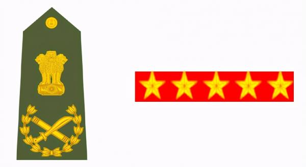 肩章军衔图解（印度的军衔等级及标志） 第3张