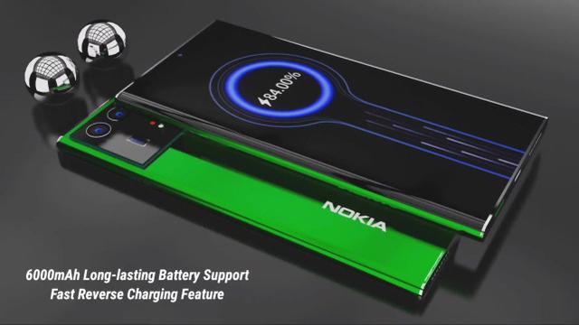 诺基亚X40 Pro概念：6000mAh大电池+120Hz超窄曲面屏 第5张