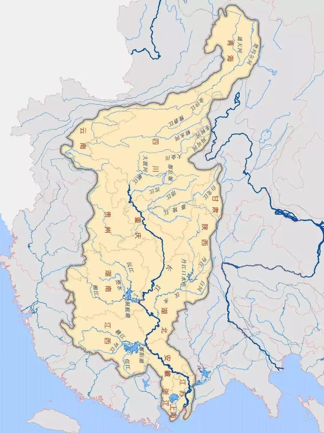 长江全长几何（长江，是寰球上最长的海内河道） 第19张